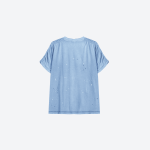 Sicbug‑series Embroidered Patch Track Print T-shirt